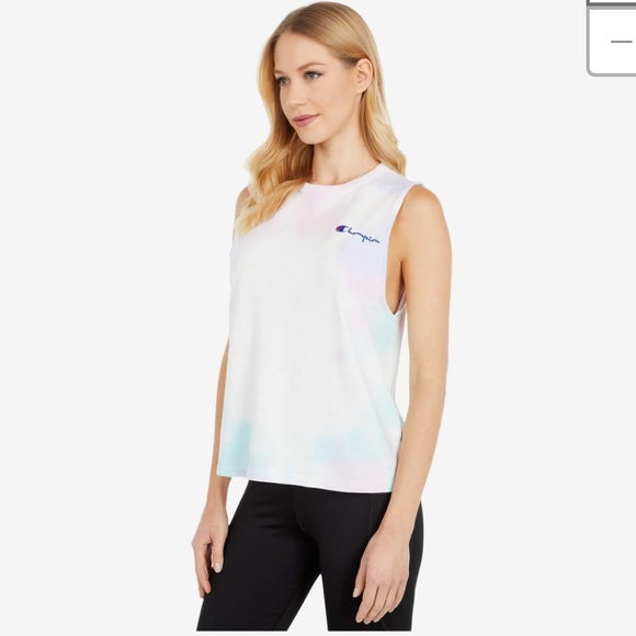 CHAMPION Tie Dye Muscle Tank, NWT - Picture 2 of 6